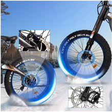 Load image into Gallery viewer, Ecotric 48v 17.6AH 1000W big fat tire Ebike Bison-Matt Black
